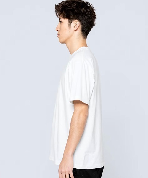 Printstar（プリントスター）の「7.4オンス ヘヴィウェイトTシャツ（Tシャツ/カットソー・メンズ・ブラック/チャコールグレー/ホワイト/ベージュ・SMALL/MEDIUM/LARGE/X-LARGE）」の6枚目の写真