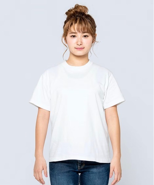 Printstar（プリントスター）の「7.4オンス ヘヴィウェイトTシャツ（Tシャツ/カットソー・メンズ・ブラック/チャコールグレー/ホワイト/ベージュ・SMALL/MEDIUM/LARGE/X-LARGE）」の8枚目の写真