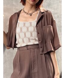 shiOri様8点❤️MURUA♡激かわドット柄半袖トップス めちゃ可愛いです！ MURUA tシャツ クリアmumuクロップトTシャツ レディース