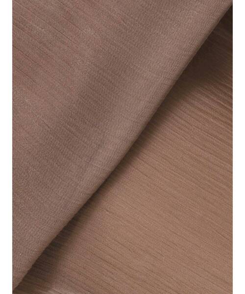 MURUA（ムルーア）の「【セットアップ対応】シャイニーシアーショートシャツ（シャツ/ブラウス・レディース・ライトグリーン/ブラック/アイボリー/ブラウン・FREE）」の11枚目の写真