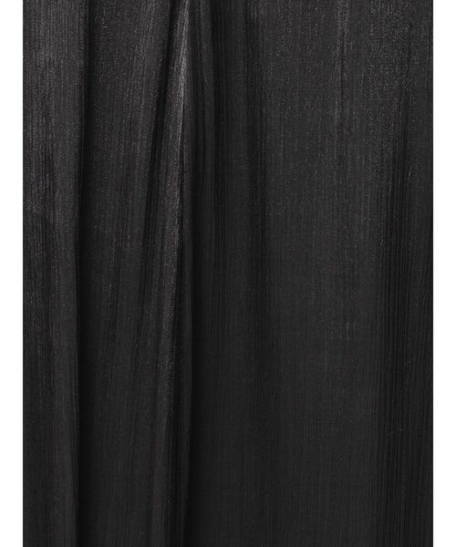 MURUA（ムルーア）の「【セットアップ対応】シャイニーシアーショートシャツ（シャツ/ブラウス・レディース・ライトグリーン/ブラック/アイボリー/ブラウン・FREE）」の21枚目の写真