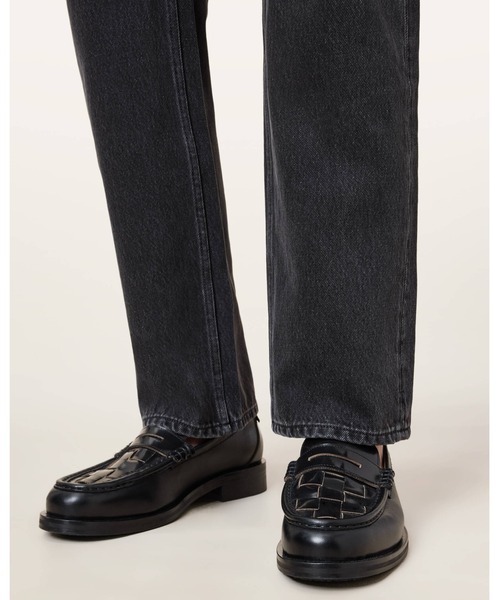 ALLSAINTS(オールセインツ)の「BLOOM LEATHER LOAFERS | BLOOM レザー ローファー(ローファー・メンズ・ブラック・UK7/UK8)」の9枚目の写真