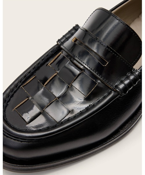 ALLSAINTS(オールセインツ)の「BLOOM LEATHER LOAFERS | BLOOM レザー ローファー(ローファー・メンズ・ブラック・UK7/UK8)」の5枚目の写真