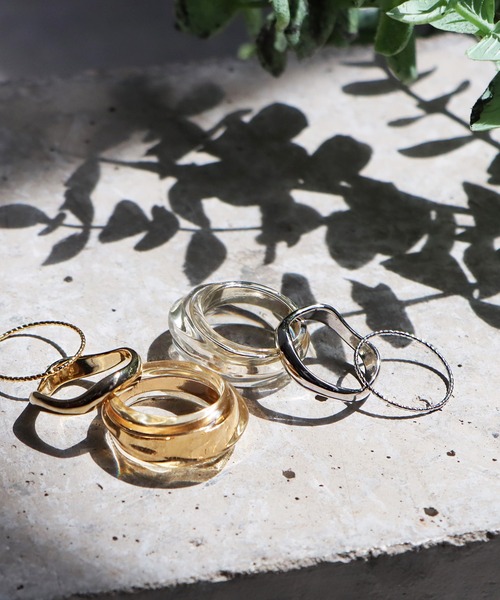 antiqua（アンティカ）の「リングセット（リング・レディース・ゴールド/シルバー・フリー）」の10枚目の写真