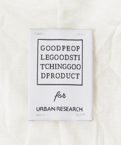 URBAN RESEARCH(アーバンリサーチ)の「『別注』GGG×URBAN RESEARCH クロップドワッシャートップス(タンクトップ・レディース・アイボリー/ブラック・FREE)」の19枚目の写真