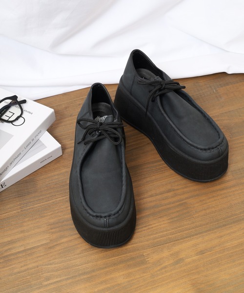 LOVEHUNTER(ラブハンター)の「LOVEHUNTER 厚底ウェッジソール ローファー/モカシン スニーカー(スニーカー・レディース・ベージュ/キャメル/ブラック×ホワイト/シルバー/ブラック×ブラック/ブラック/グレー/ホワイト/グレー系その他/ブラック系その他/イエロー系その他/ベージュ系その他/ベージュ系/ブラック系/イエロー系/グレー系・40/44/36/43/42/41/39/38/37)」の7枚目の写真