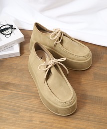 LOVEHUNTER（ラブハンター）の「LOVEHUNTER 厚底ウェッジソール ローファー/モカシン スニーカー（スニーカー）」