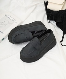 LOVEHUNTER（ラブハンター）の「LOVEHUNTER 厚底ウェッジソール ローファー/モカシン スニーカー（スニーカー）」