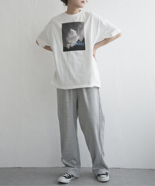 セール】フォトプリントカラーロゴオーバーTシャツ（Tシャツ