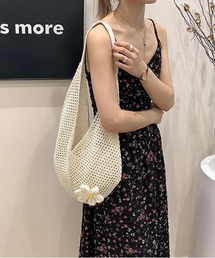 AsheKsha（アシクシャ）の「【新作】中空編みショルダーバッグ（ショルダーバッグ）」