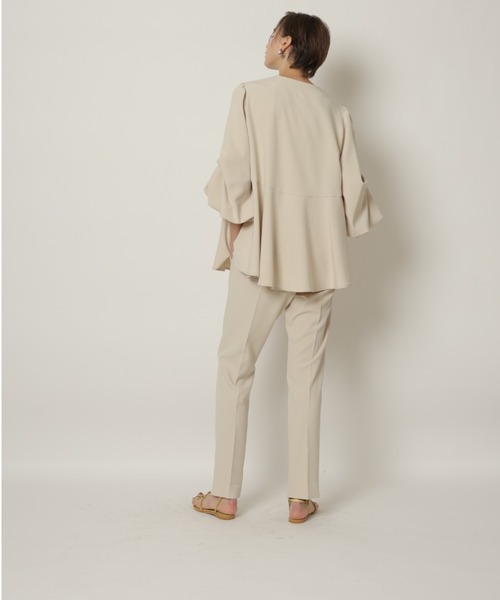 CADUNE(カデュネ)の「スリットパンツ(その他パンツ・レディース・ブラック/ベージュ/ブラウン/ネイビー・34/38/36)」の9枚目の写真