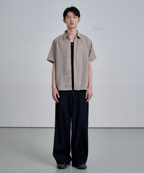 THE CLE(ザクレ)の「HERITAGE CHECK SHIRT / ヘリテージチェックシャツ【チェック柄】 シャツ トップス メンズ(シャツ/ブラウス・メンズ・ブラック/アイボリー・SMALL/MEDIUM/LARGE)」の9枚目の写真