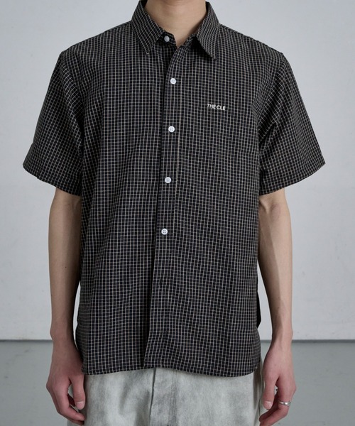 THE CLE(ザクレ)の「HERITAGE CHECK SHIRT / ヘリテージチェックシャツ【チェック柄】 シャツ トップス メンズ(シャツ/ブラウス・メンズ・ブラック/アイボリー・SMALL/MEDIUM/LARGE)」の5枚目の写真