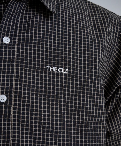 THE CLE(ザクレ)の「HERITAGE CHECK SHIRT / ヘリテージチェックシャツ【チェック柄】 シャツ トップス メンズ(シャツ/ブラウス・メンズ・ブラック/アイボリー・SMALL/MEDIUM/LARGE)」の7枚目の写真