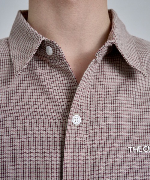 THE CLE(ザクレ)の「HERITAGE CHECK SHIRT / ヘリテージチェックシャツ【チェック柄】 シャツ トップス メンズ(シャツ/ブラウス・メンズ・ブラック/アイボリー・SMALL/MEDIUM/LARGE)」の14枚目の写真