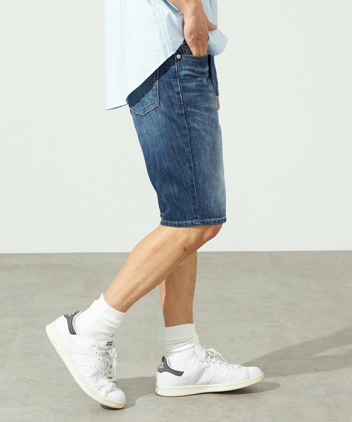 EDWIN(エドウィン)の「EDWIN エドウィン【大きいサイズ】ベーシック デニムショートパンツ ジーンズ(デニムパンツ・メンズ・ブラック系その他/ライトインディゴブルー/ダークインディゴブルー・2L/3L/4L/5L)」の18枚目の写真