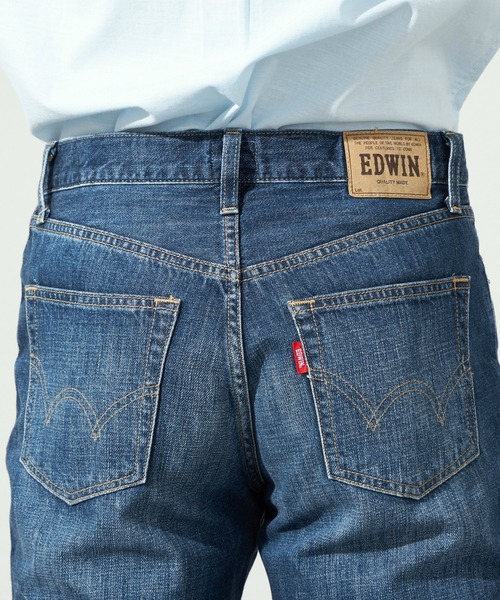 EDWIN(エドウィン)の「EDWIN エドウィン【大きいサイズ】ベーシック デニムショートパンツ ジーンズ(デニムパンツ・メンズ・ブラック系その他/ライトインディゴブルー/ダークインディゴブルー・2L/3L/4L/5L)」の21枚目の写真