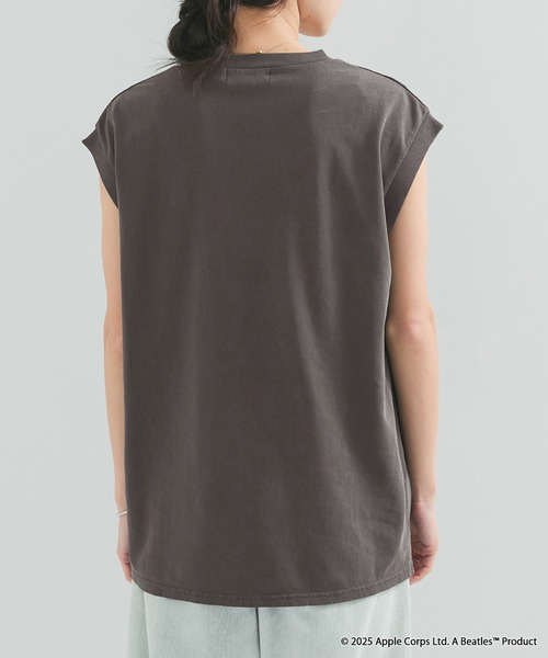 le cercle ADAM ET ROPE'(ルセルクルアダムエロペ)の「【THE BEATLES/ザ ビートルズ】ノースリーブTシャツ(Tシャツ/カットソー・レディース・ホワイト系その他/チャコールグレー・FREE)」の11枚目の写真