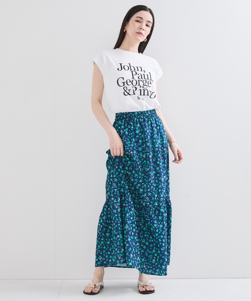 le cercle ADAM ET ROPE'(ルセルクルアダムエロペ)の「【THE BEATLES/ザ ビートルズ】ノースリーブTシャツ(Tシャツ/カットソー・レディース・ホワイト系その他/チャコールグレー・FREE)」の14枚目の写真
