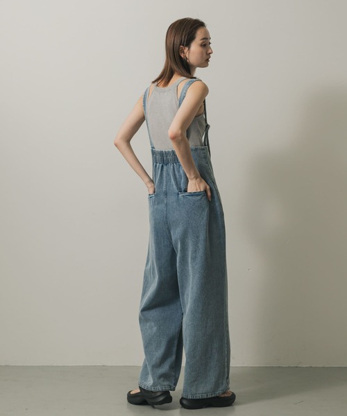 SENSE OF PLACE ウエストタックサロペットパンツ SENSE OF PLACE｜ウエストタックサロペットパンツ | Rakuten