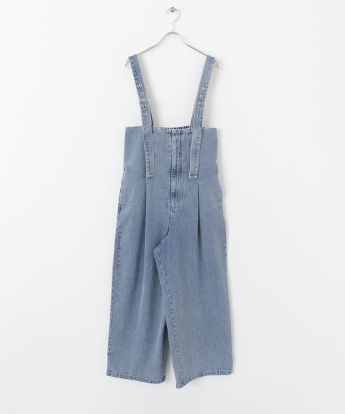SENSE OF PLACE ウエストタックサロペットパンツ SENSE OF PLACE｜ウエストタックサロペットパンツ | Rakuten