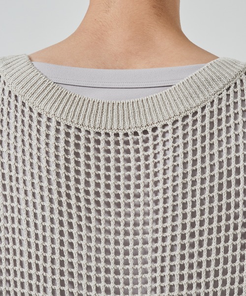 トップス MESH LAYERED TOP MESH LAYERED TANK TOP（タンクトップ）｜SHAREEF（シャリーフ