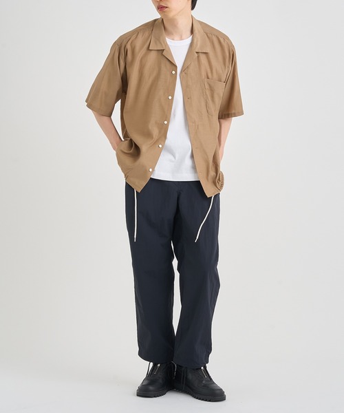 nanamica / ナナミカ】Open Collar S/S Shirt（シャツ/ブラウス