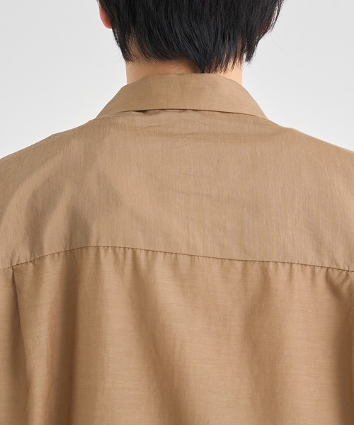 nanamica / ナナミカ】Open Collar S/S Shirt（シャツ/ブラウス