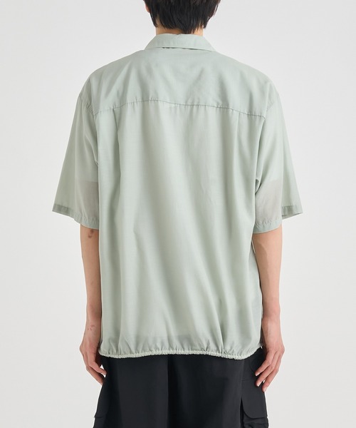 nanamica / ナナミカ】Open Collar S/S Shirt（シャツ/ブラウス