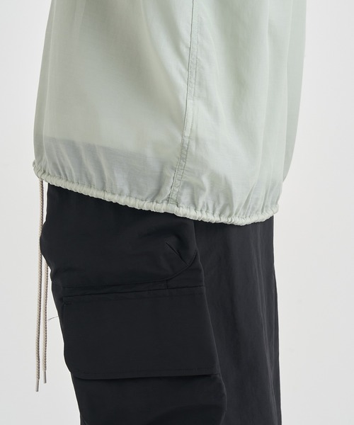 nanamica(ナナミカ)の「【nanamica / ナナミカ】Open Collar S/S Shirt(シャツ/ブラウス・メンズ・ベージュ/ネイビー/グリーン・M/L)」の11枚目の写真