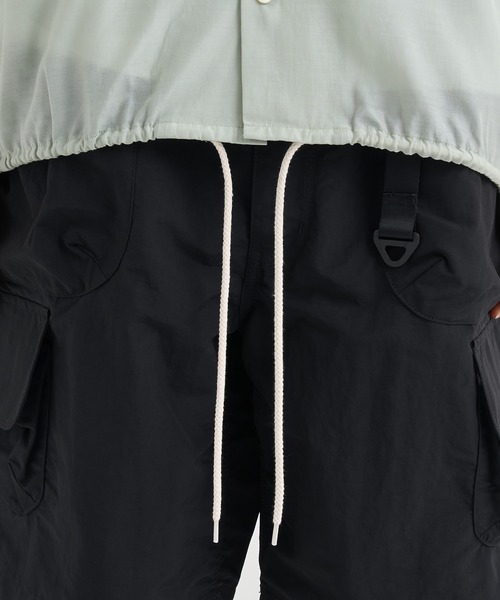 nanamica(ナナミカ)の「【nanamica / ナナミカ】Open Collar S/S Shirt(シャツ/ブラウス・メンズ・ベージュ/ネイビー/グリーン・M/L)」の10枚目の写真