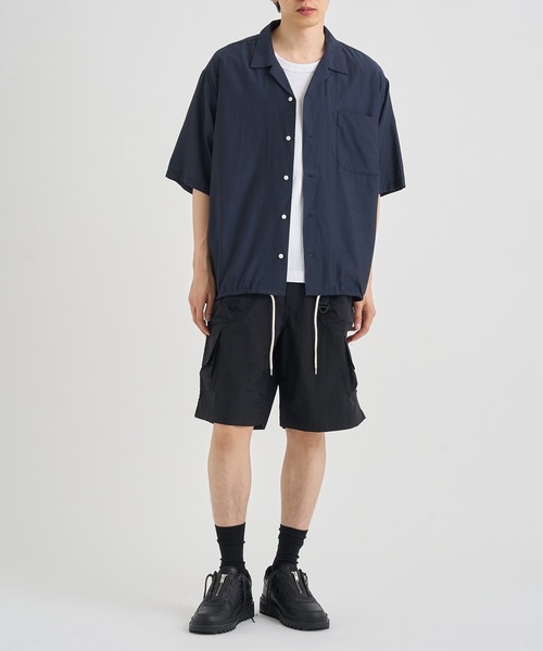 nanamica / ナナミカ】Open Collar S/S Shirt（シャツ/ブラウス
