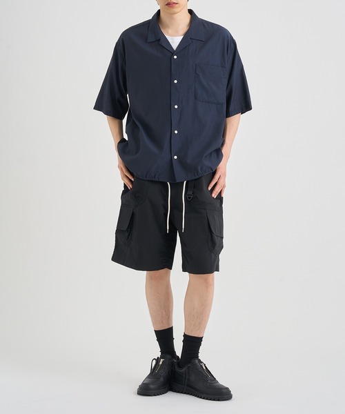 nanamica / ナナミカ】Open Collar S/S Shirt（シャツ/ブラウス
