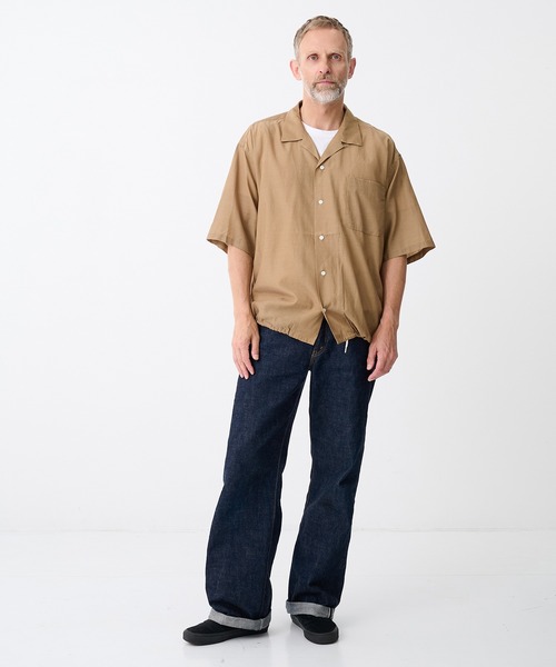 nanamica / ナナミカ】Open Collar S/S Shirt（シャツ/ブラウス