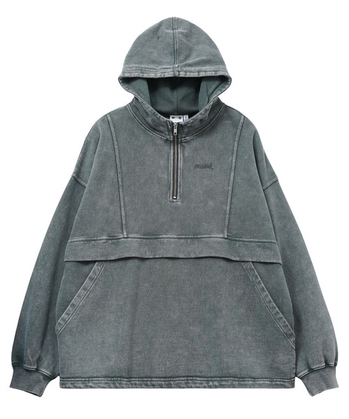 FADED SWEAT ANORAK PARKA（パーカー）｜X-girl（エックスガール