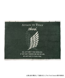 進撃の巨人 nanga ブランケット NANGA（ナンガ）の「進撃の巨人 × NANGA FLAME RESISTANT BLANKET