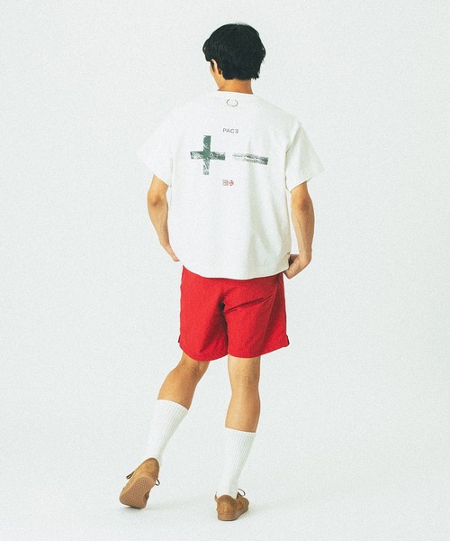 styles（スタイルス）の「PACE LESS IS LESS TEE PF0078（Tシャツ/カットソー・メンズ・ホワイト/イエロー・L/M）」の14枚目の写真