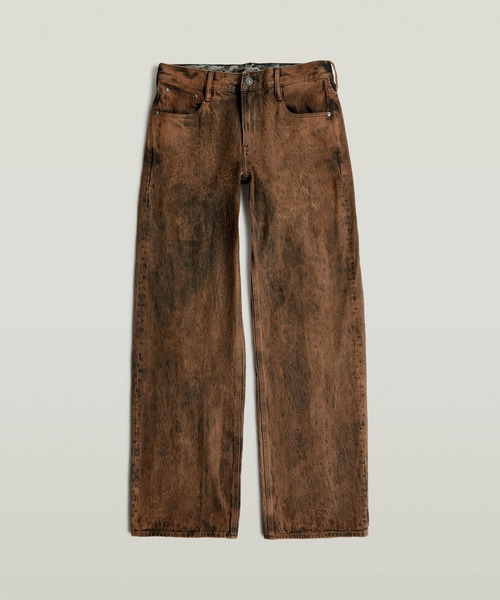 G-STAR（ジースター）の「JUDEE LOW WAIST LOOSE JEANS/ローウエストワイドストレートジーンズ/L28（デニムパンツ・レディース・ブラウン系その他・26inch/27inch/25inch）」の6枚目の写真