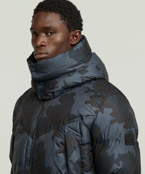 セール】G-WHISTLER PADDED HOODED JACKET 2.0/カモフラージュ撥水中綿