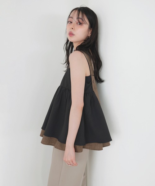 ★ キャミ男専用★ MTF】 吸汗速乾レース付きキャミソール2枚組（接触冷感・抗菌