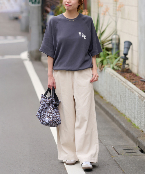 JOURNAL STANDARD relume(ジャーナルスタンダード レリューム)の「コットンコーデュロイイージーワイド(その他パンツ・レディース・ホワイト/ピンク/カーキ・36/38)」の16枚目の写真