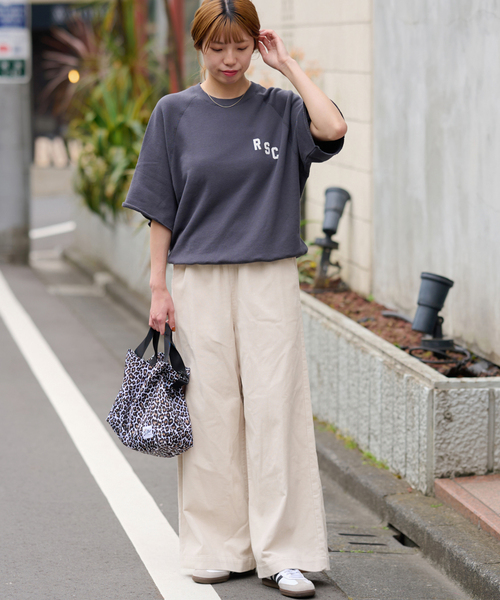 JOURNAL STANDARD relume(ジャーナルスタンダード レリューム)の「コットンコーデュロイイージーワイド(その他パンツ・レディース・ホワイト/ピンク/カーキ・36/38)」の17枚目の写真