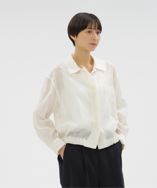 MARGARET HOWELL（マーガレットハウエル）の「SHEER COTTON SILK