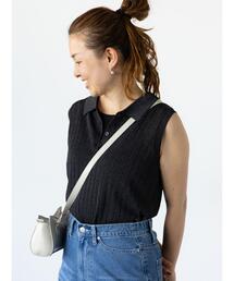 Lugnoncure | 針抜きシアーポロニット(ニット/セーター)