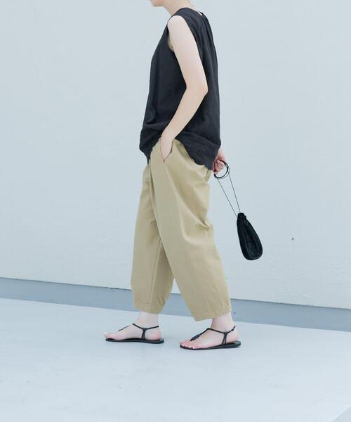 かぐれ（カグレ）の「刺繍ノースリーブプルオーバー（シャツ/ブラウス・レディース・オフホワイト/ブラック・FREE）」の12枚目の写真