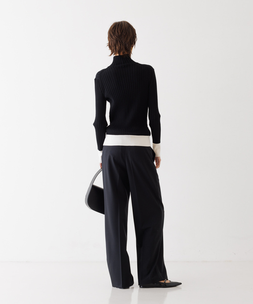 DESIGNWORKS(デザインワークス)の「梳毛ウールストレッチパンツ(その他パンツ・レディース・チャコールグレー/イエロー/ブラック・38/36)」の21枚目の写真