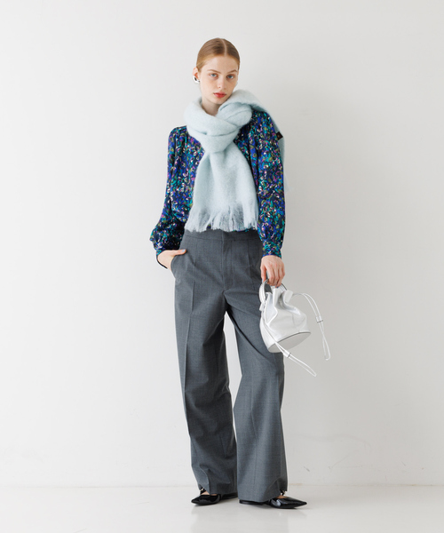 DESIGNWORKS(デザインワークス)の「梳毛ウールストレッチパンツ(その他パンツ・レディース・チャコールグレー/イエロー/ブラック・38/36)」の22枚目の写真