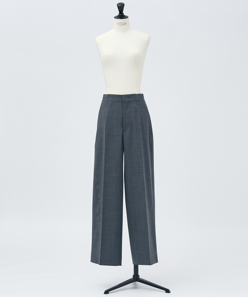 DESIGNWORKS(デザインワークス)の「梳毛ウールストレッチパンツ(その他パンツ・レディース・チャコールグレー/イエロー/ブラック・38/36)」の8枚目の写真