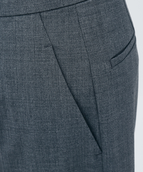 DESIGNWORKS(デザインワークス)の「梳毛ウールストレッチパンツ(その他パンツ・レディース・チャコールグレー/イエロー/ブラック・38/36)」の12枚目の写真