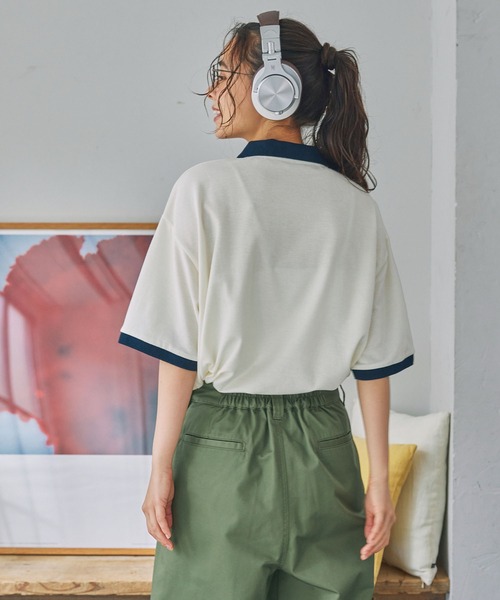 PEANUTS / SNOOPY】別注 ピーナッツ スヌーピー ロゴワンポイント刺繍